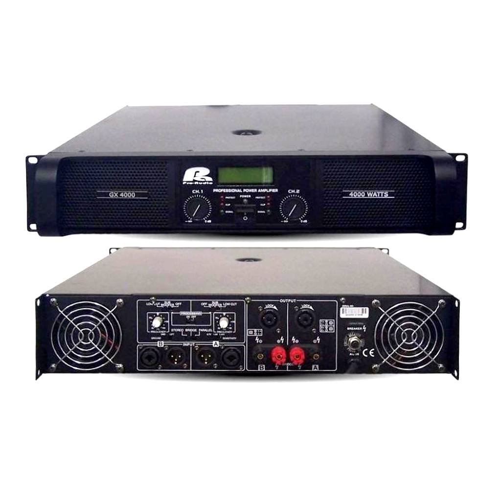 Potencia Pro Audio GX4000 de 4000watt